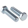 Болт шестигранный с полной резьбой DIN 933 класс прочности 5.8 оцинкованная сталь Болт шестигранный с полной резьбой DIN 933 класс прочности 5.8 оцинкованная сталь